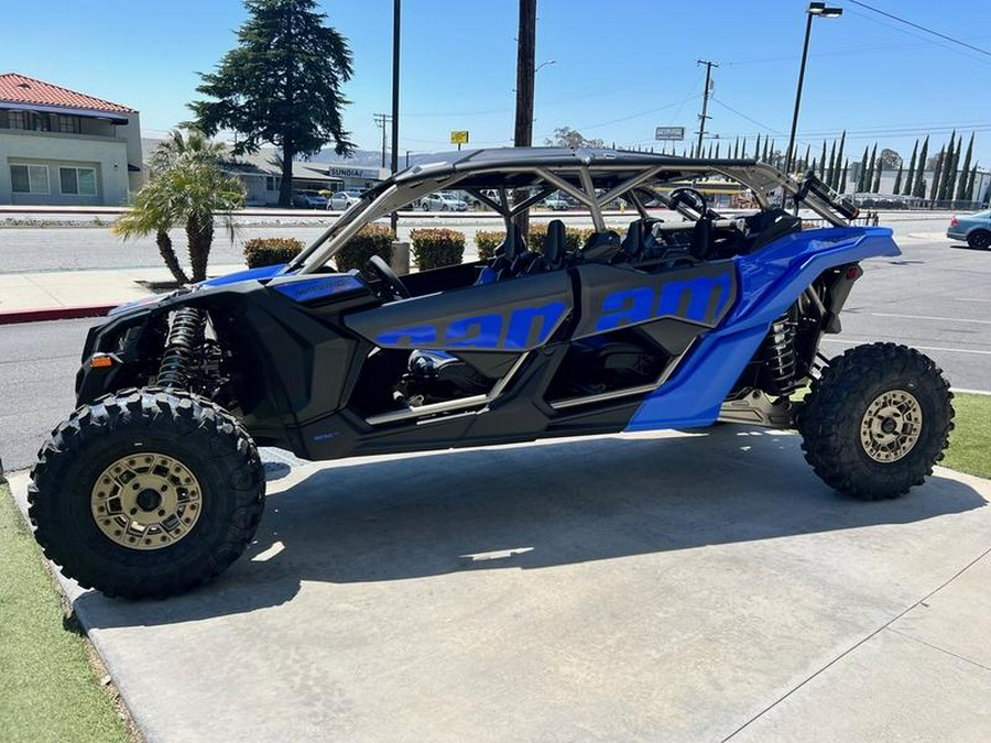 2024 Can-Am® Maverick X3 MAX X rs Turbo RR with Smart-Shox Dazzling Blue & Carbon Black