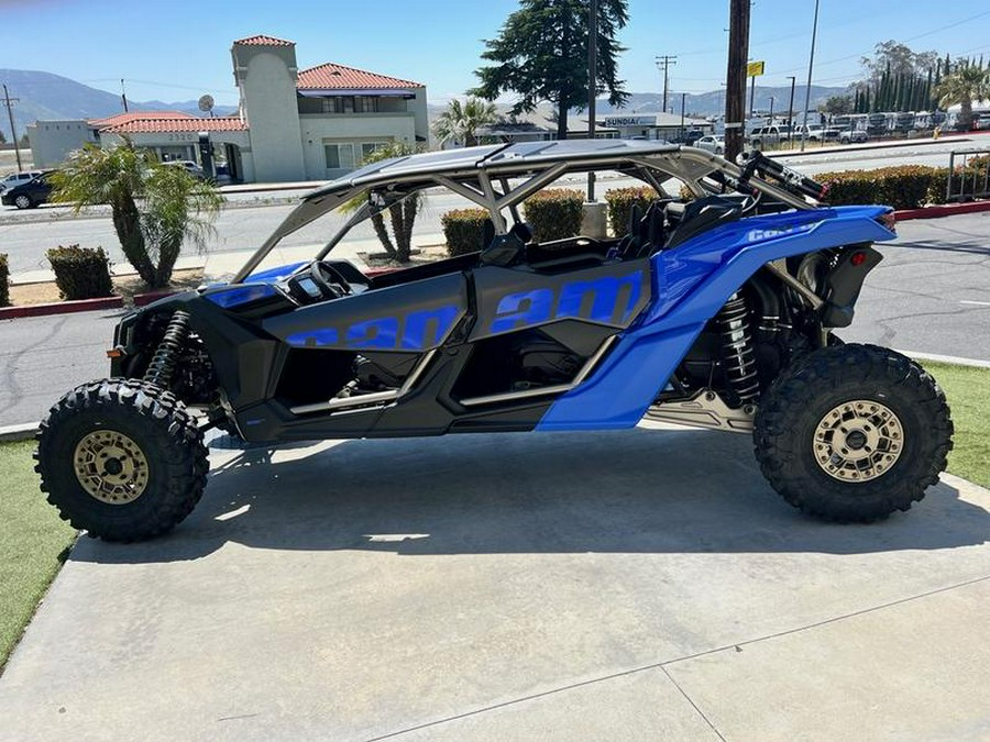 2024 Can-Am® Maverick X3 MAX X rs Turbo RR with Smart-Shox Dazzling Blue & Carbon Black