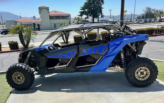 2024 Can-Am® Maverick X3 MAX X rs Turbo RR with Smart-Shox Dazzling Blue & Carbon Black