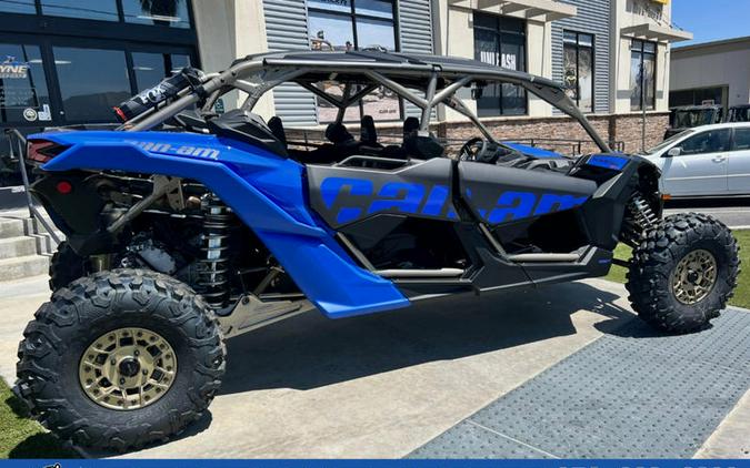 2024 Can-Am® Maverick X3 MAX X rs Turbo RR with Smart-Shox Dazzling Blue & Carbon Black