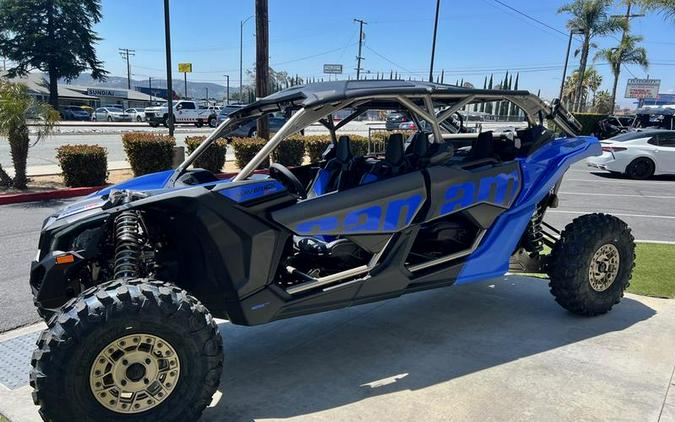 2024 Can-Am® Maverick X3 MAX X rs Turbo RR with Smart-Shox Dazzling Blue & Carbon Black