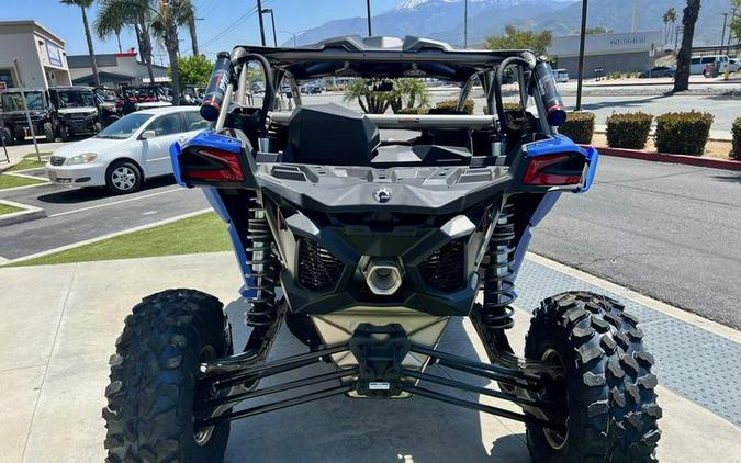 2024 Can-Am® Maverick X3 MAX X rs Turbo RR with Smart-Shox Dazzling Blue & Carbon Black