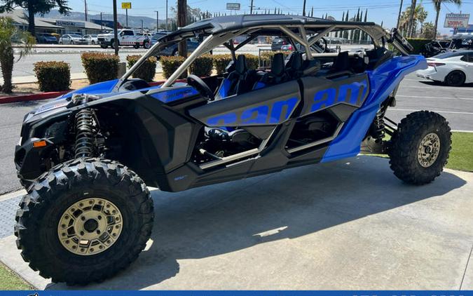 2024 Can-Am® Maverick X3 MAX X rs Turbo RR with Smart-Shox Dazzling Blue & Carbon Black