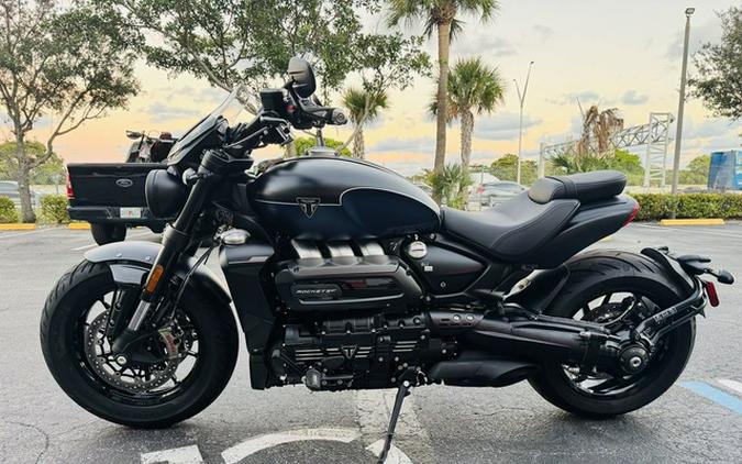 2025 Triumph Rocket 3 Storm GT Matte Sapphire Black And Satin P