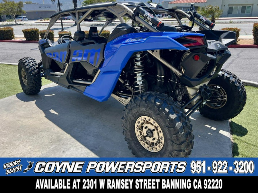 2024 Can-Am® Maverick X3 MAX X rs Turbo RR with Smart-Shox Dazzling Blue & Carbon Black