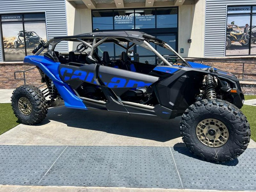 2024 Can-Am® Maverick X3 MAX X rs Turbo RR with Smart-Shox Dazzling Blue & Carbon Black