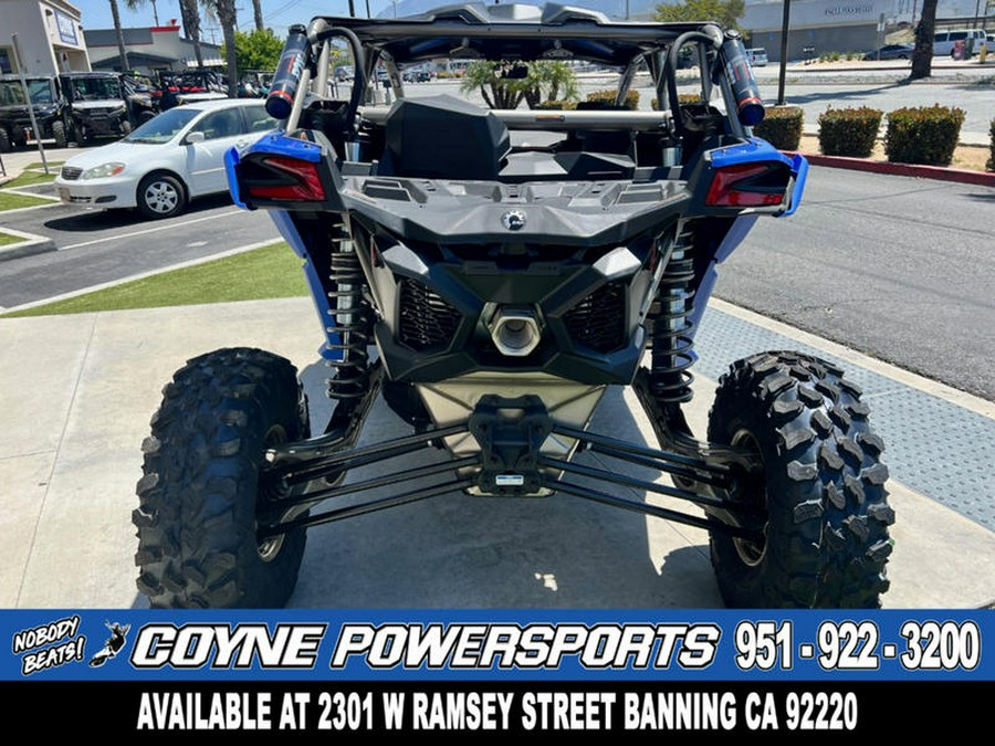 2024 Can-Am® Maverick X3 MAX X rs Turbo RR with Smart-Shox Dazzling Blue & Carbon Black