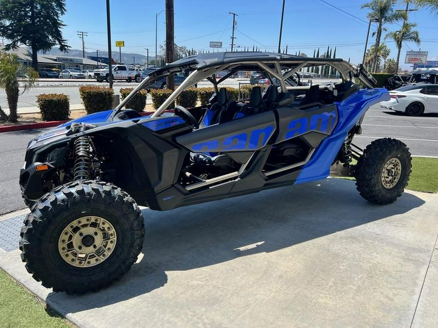 2024 Can-Am® Maverick X3 MAX X rs Turbo RR with Smart-Shox Dazzling Blue & Carbon Black