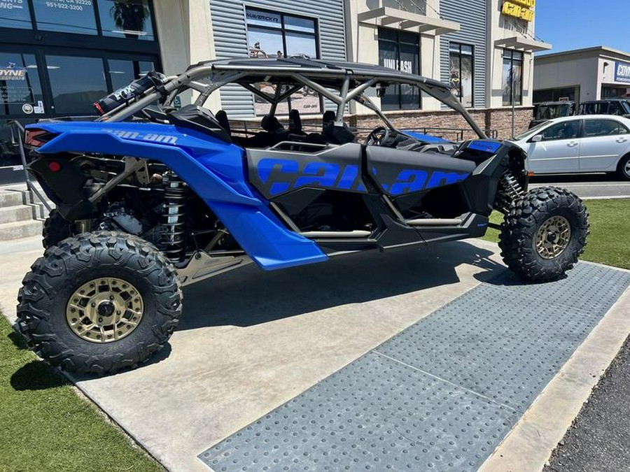 2024 Can-Am® Maverick X3 MAX X rs Turbo RR with Smart-Shox Dazzling Blue & Carbon Black