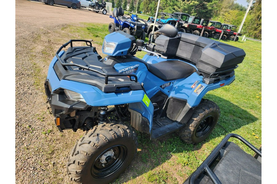 2021 Polaris Industries SPORTSMAN 450 H.O. - ZENITH BLUE Base