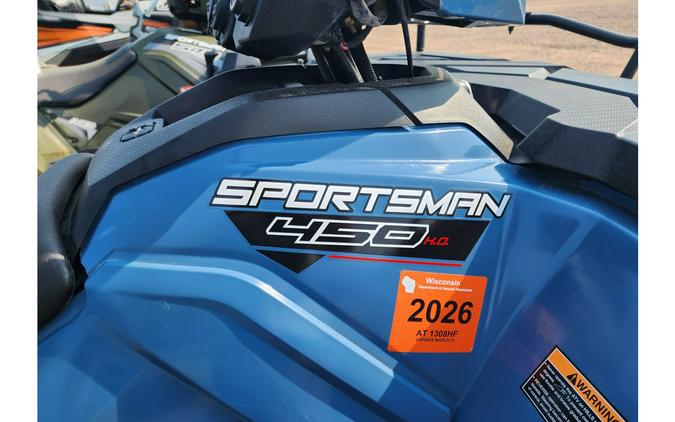 2021 Polaris Industries SPORTSMAN 450 H.O. - ZENITH BLUE Base