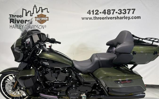 2026 Harley-Davidson® Street Glide Limited Olive Steel Metallic / Vivid Black Black Trim