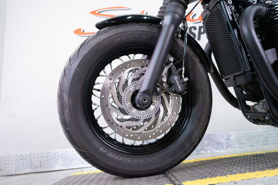 2018 Triumph Bonneville Bobber Black