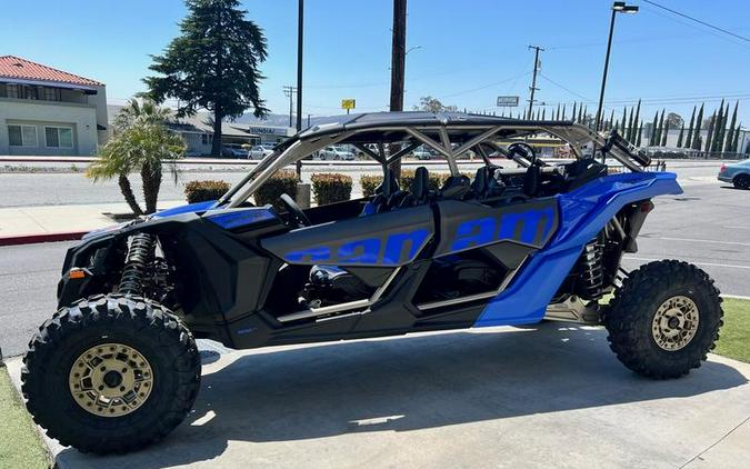 2024 Can-Am® Maverick X3 MAX X rs Turbo RR with Smart-Shox Dazzling Blue & Carbon Black