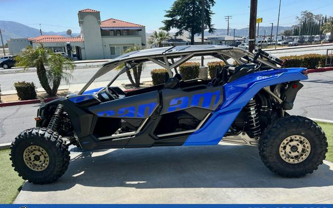 2024 Can-Am® Maverick X3 MAX X rs Turbo RR with Smart-Shox Dazzling Blue & Carbon Black