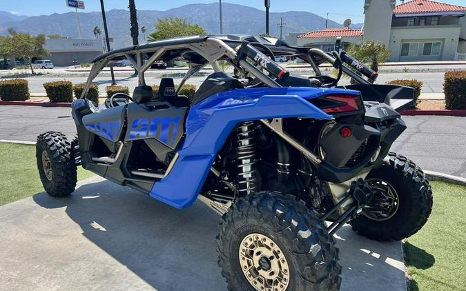 2024 Can-Am® Maverick X3 MAX X rs Turbo RR with Smart-Shox Dazzling Blue & Carbon Black