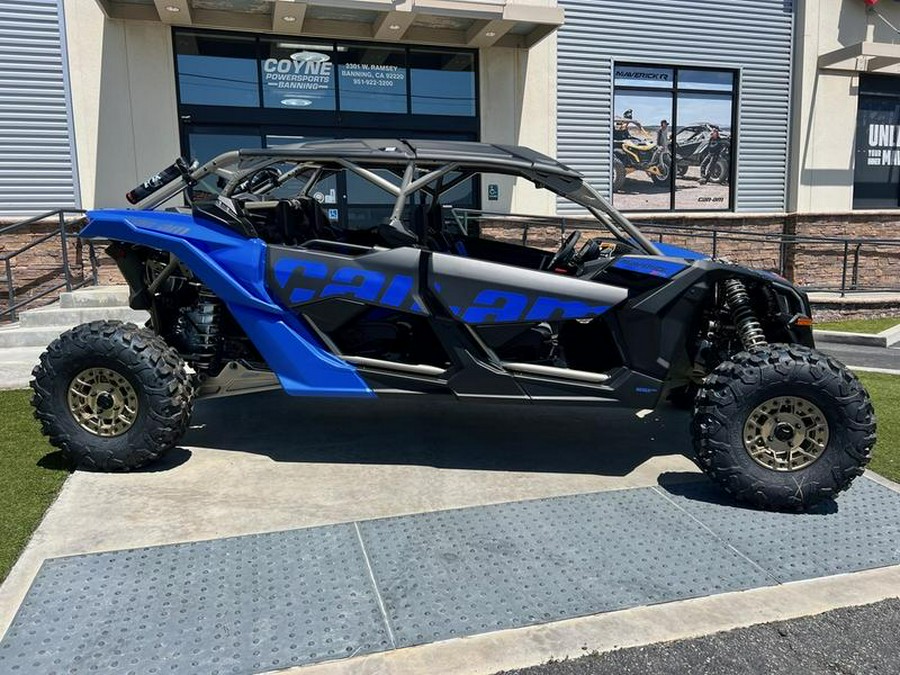 2024 Can-Am® Maverick X3 MAX X rs Turbo RR with Smart-Shox Dazzling Blue & Carbon Black