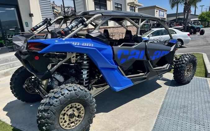 2024 Can-Am® Maverick X3 MAX X rs Turbo RR with Smart-Shox Dazzling Blue & Carbon Black