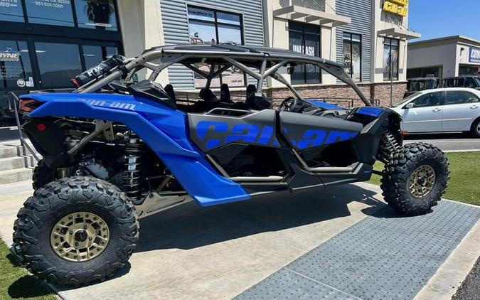 2024 Can-Am® Maverick X3 MAX X rs Turbo RR with Smart-Shox Dazzling Blue & Carbon Black