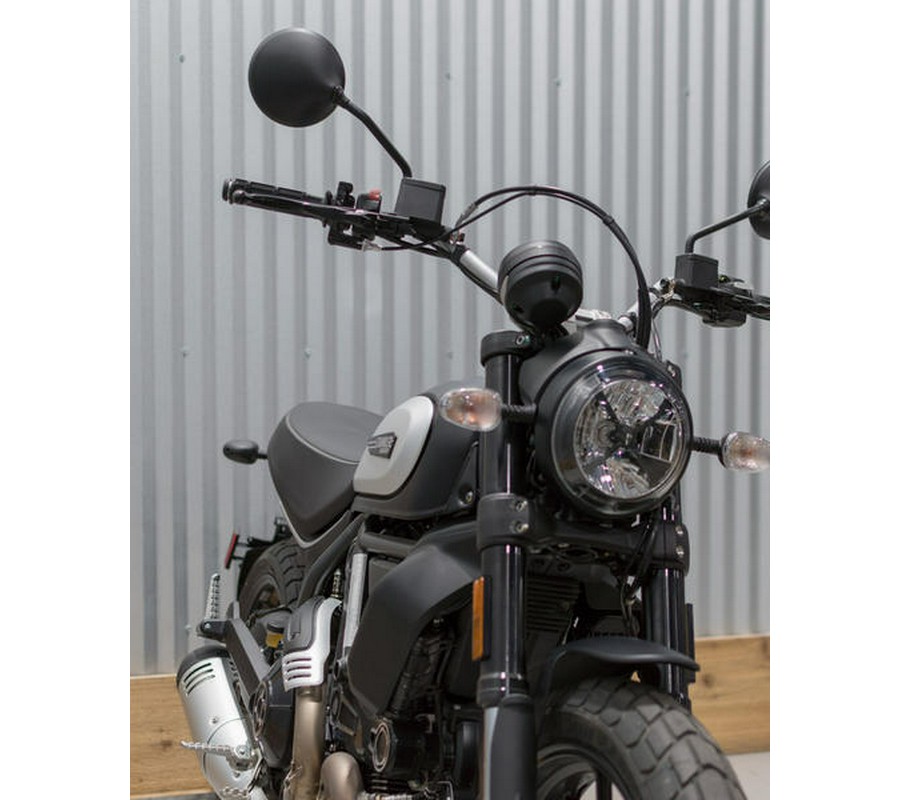 2023 Ducati Scrambler Icon Dark Matt Black