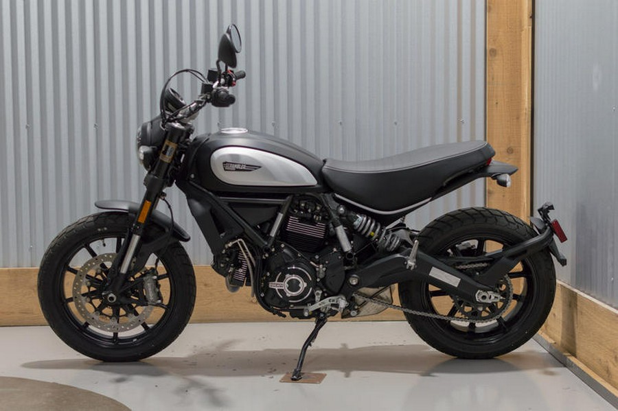 2023 Ducati Scrambler Icon Dark Matt Black