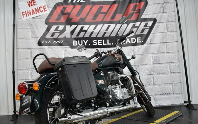 2022 Royal Enfield Classic 350 Halcyon Green