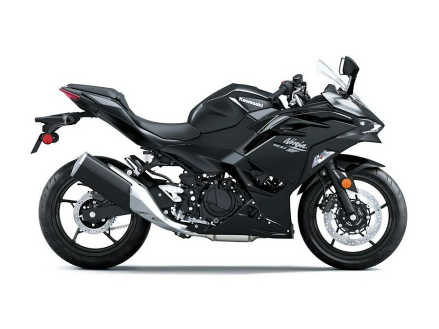 2026 Kawasaki Ninja® 500 ABS Metallic Flat Spark Black