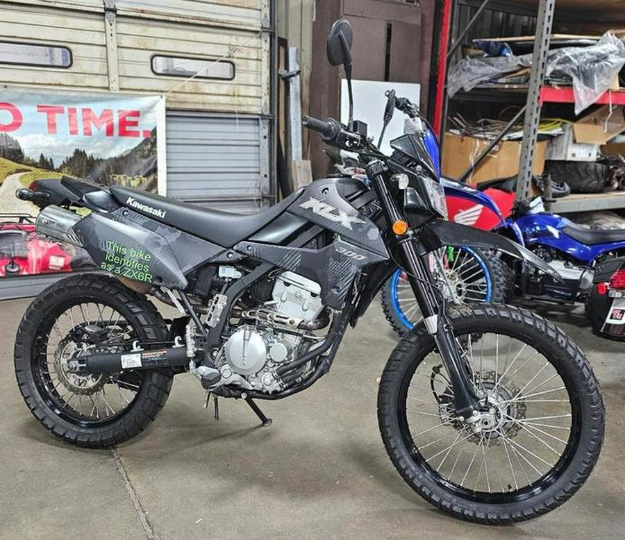 2023 Kawasaki KLX®300 Fragment Camo Gray