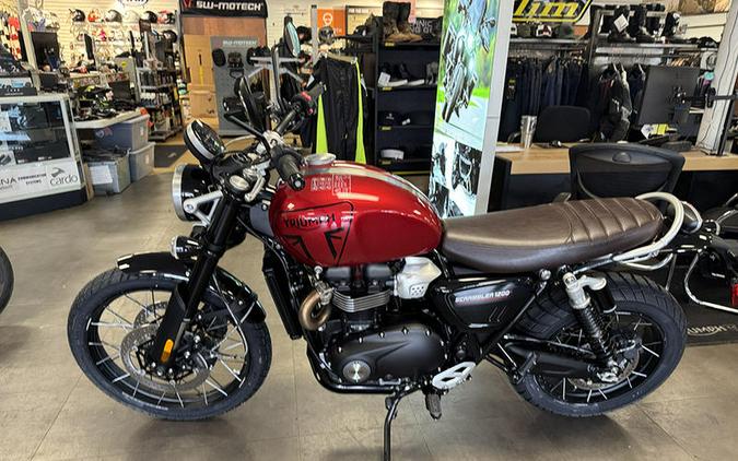2025 Triumph Scrambler 1200 X Carnival Red