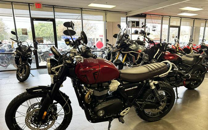 2025 Triumph Scrambler 1200 X Carnival Red