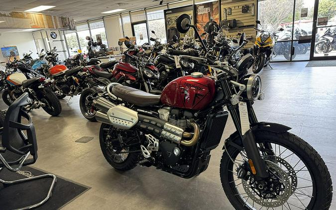 2025 Triumph Scrambler 1200 X Carnival Red