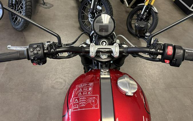 2025 Triumph Scrambler 1200 X Carnival Red