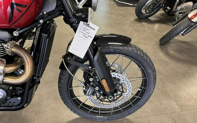 2025 Triumph Scrambler 1200 X Carnival Red