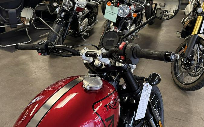 2025 Triumph Scrambler 1200 X Carnival Red