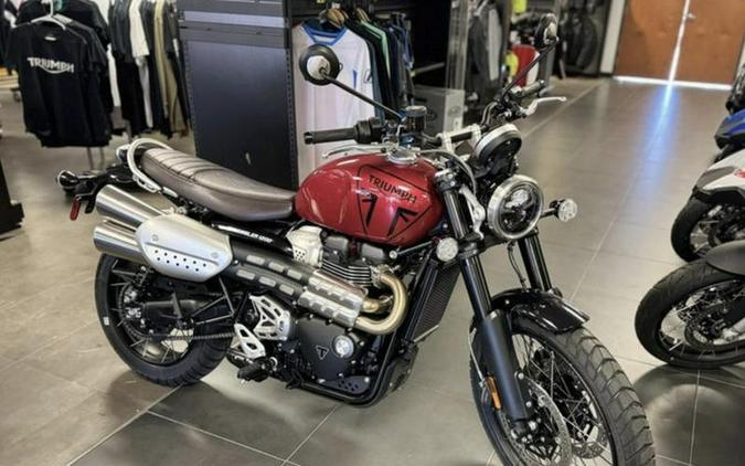 2025 Triumph Scrambler 1200 X Carnival Red