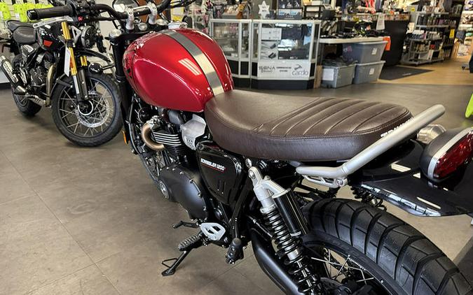 2025 Triumph Scrambler 1200 X Carnival Red