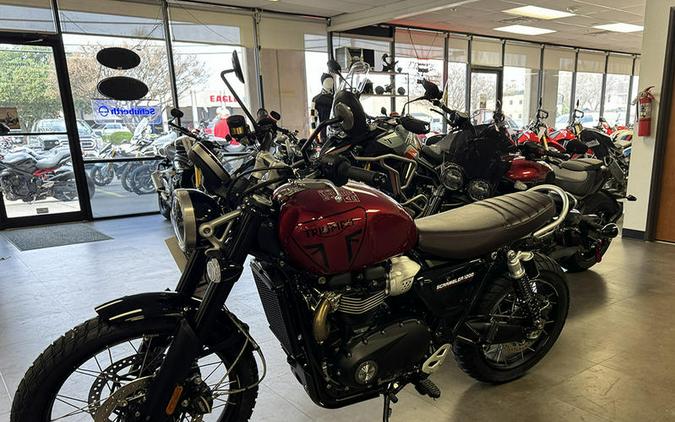2025 Triumph Scrambler 1200 X Carnival Red