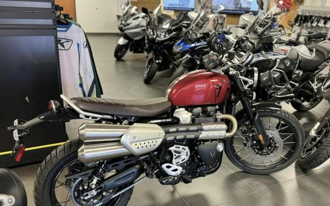 2025 Triumph Scrambler 1200 X Carnival Red