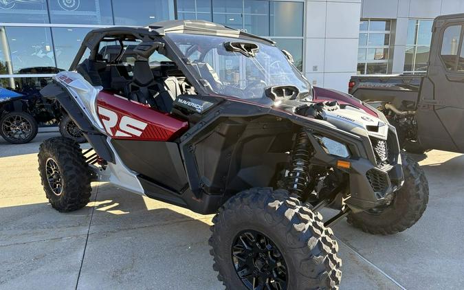 2024 Can-Am® Maverick X3 RS Turbo Fiery Red & Hyper Silver