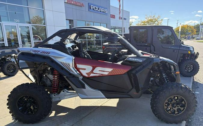 2024 Can-Am® Maverick X3 RS Turbo Fiery Red & Hyper Silver