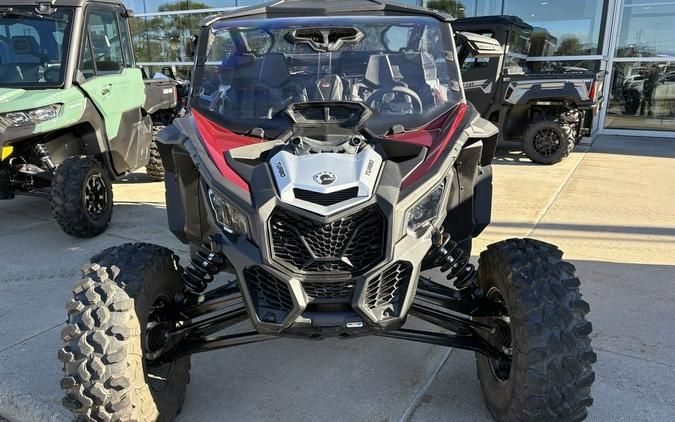 2024 Can-Am® Maverick X3 RS Turbo Fiery Red & Hyper Silver