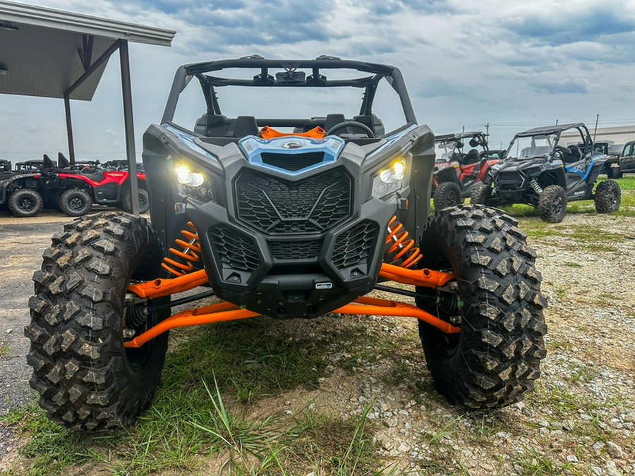 2025 Can-Am® Maverick X3 RS Turbo Scandi Blue & Orange Crush