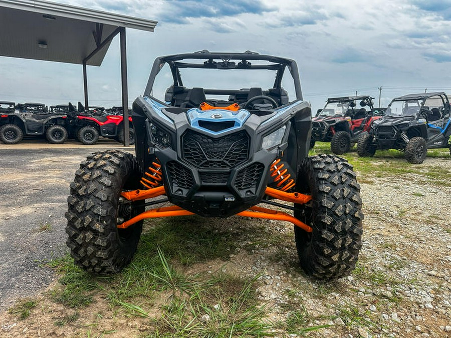2025 Can-Am® Maverick X3 RS Turbo Scandi Blue & Orange Crush