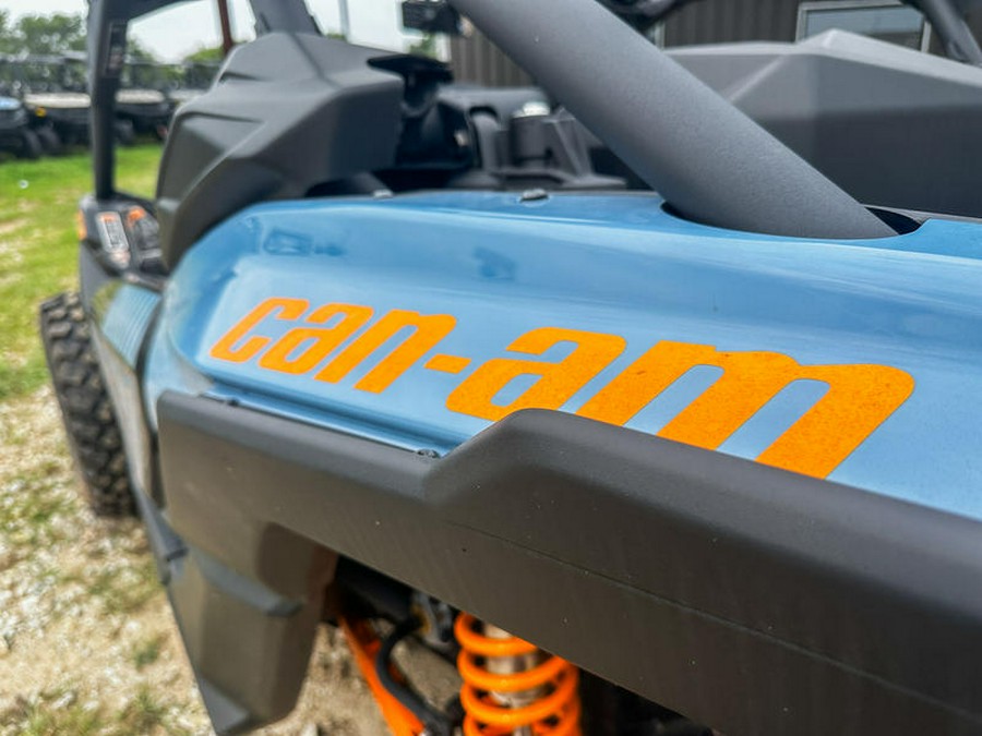 2025 Can-Am® Maverick X3 RS Turbo Scandi Blue & Orange Crush