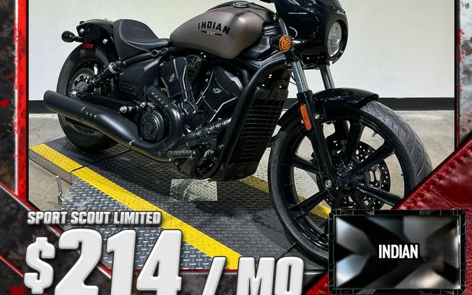 2025 Indian Motorcycle Sport Scout® Limited +Tech