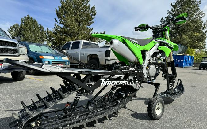 2023 Timbersled KAWASAKI KX450 W/ ARO 3 PRO SNOWBIKE KIT