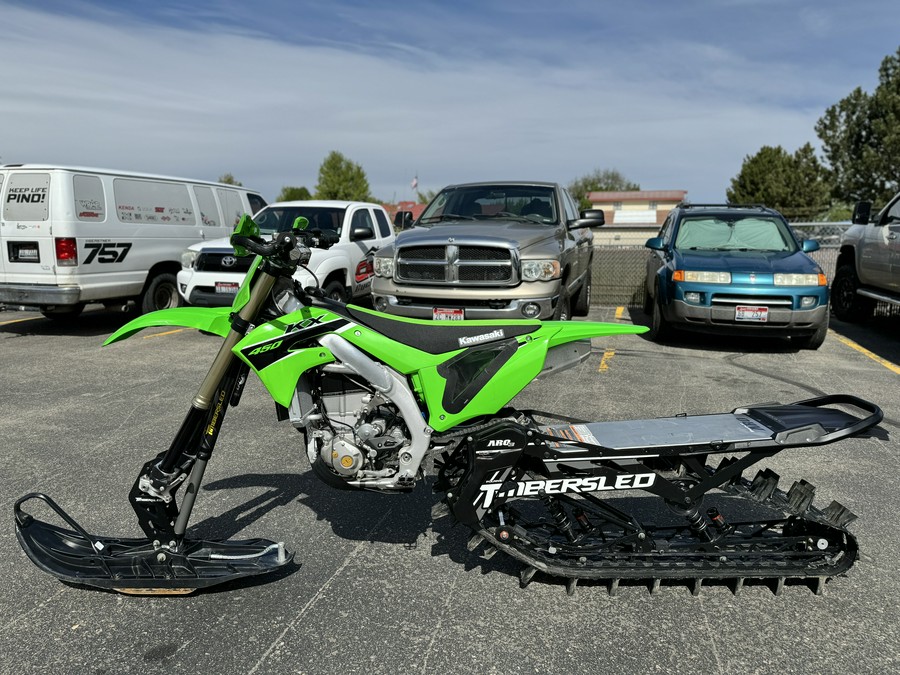 2023 Timbersled KAWASAKI KX450 W/ ARO 3 PRO SNOWBIKE KIT