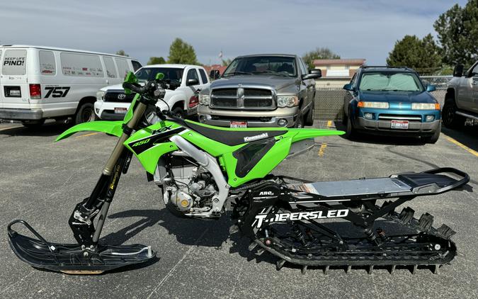 2023 Timbersled KAWASAKI KX450 W/ ARO 3 PRO SNOWBIKE KIT