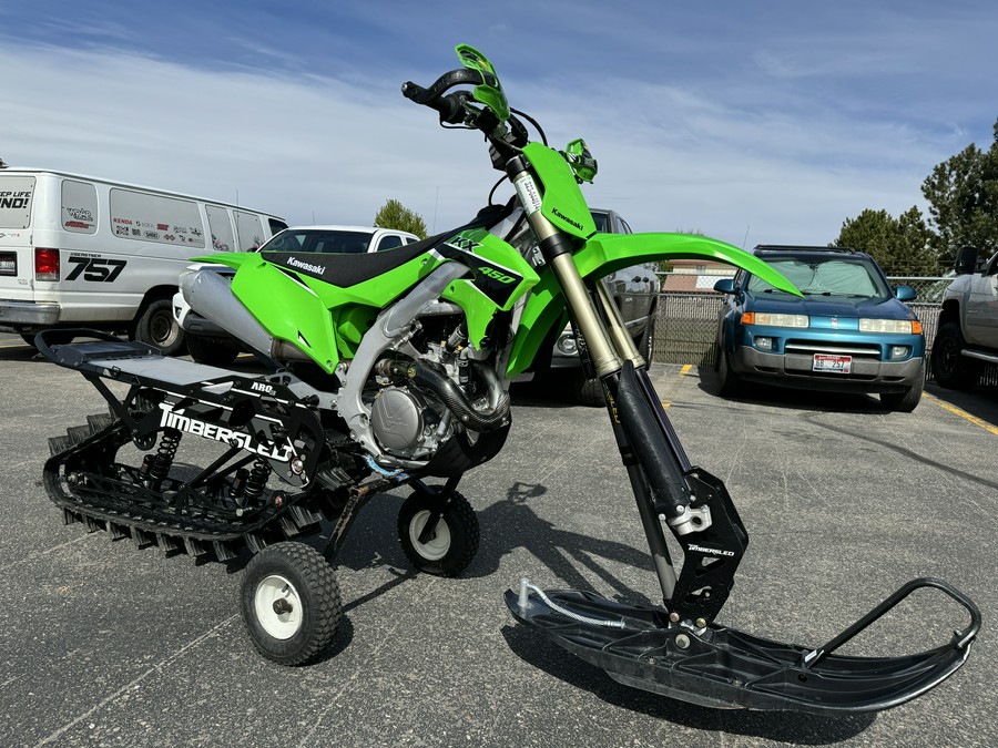 2023 Timbersled KAWASAKI KX450 W/ ARO 3 PRO SNOWBIKE KIT