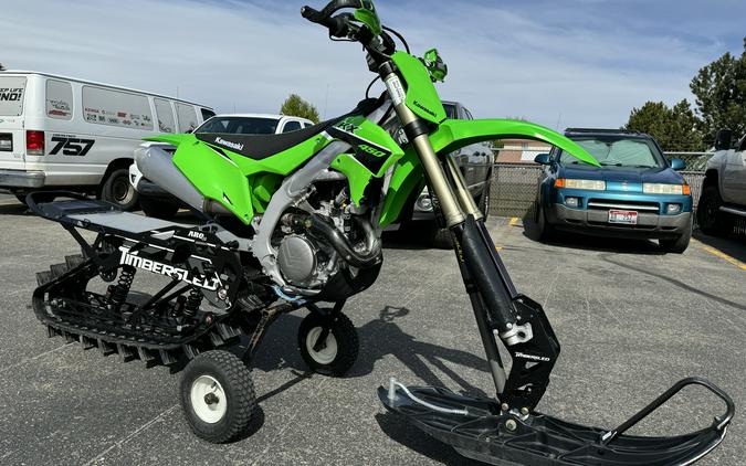 2023 Timbersled KAWASAKI KX450 W/ ARO 3 PRO SNOWBIKE KIT